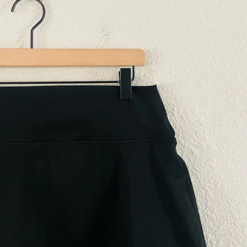J. Crew Black Mini Skirt (with shorts)